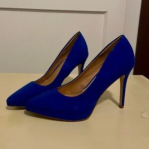 Jessica Simpson Royal Blue Heels